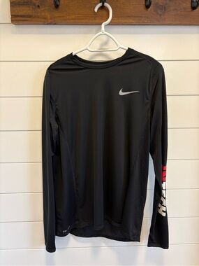 Nike Black Long Sleeve Dri-FIT Shirt men’s large